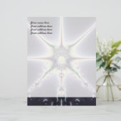 パープル宇宙 レターヘッド (スタンド正面)