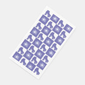 パープル市松模様にローラダービースケート (コーナー)