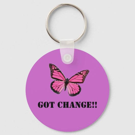 パープル得チェンジ!! キーホルダー (正面)