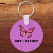 パープル得チェンジ!! キーホルダー (正面)