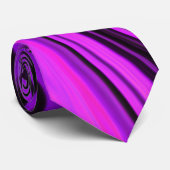 パープル抽象デザイン ネクタイ (ロール)