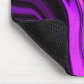 パープル抽象デザイン マウスパッド (コーナー)