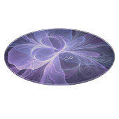 パープル抽象芸術モダンフラクタルアートモノグラム カッティングボード (角)