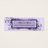 パープル抽象芸術結婚フローラのウェブサイト (正面)