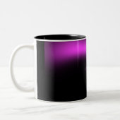 パープル日が差すことトゥイルライト ツートーンマグカップ (左)