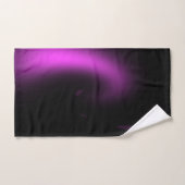 パープル日が差すことトゥイルライト バスタオルセット (ハンドタオル)