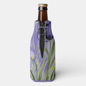 パープル春チューリップ ボトルクーラー (ボトル裏面)