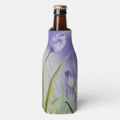 パープル春チューリップ ボトルクーラー (ボトル正面)