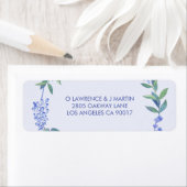 パープル春フローラリース ラベル (インサイチュ)