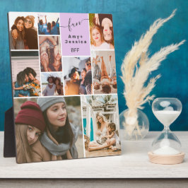 パープル最高のフリーズbffスクリプト10フォトコラージュ フォトプラーク