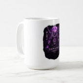 パープル浪人シャドウ コーヒーマグカップ (正面左)