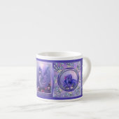 パープル海マーメイドエスプレッソカップ エスプレッソカップ (正面右)