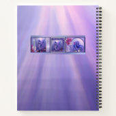 パープル海マーメイドノート ノートブック (裏面)