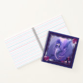 パープル海マーメイドノート ノートブック (内部)