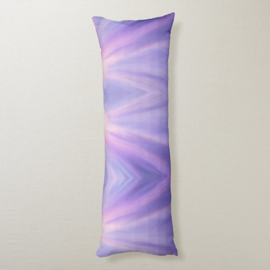 パープル海マーメイド体枕 ボディピロー (裏面 (縦))