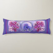 パープル海マーメイド体枕 ボディピロー (正面)