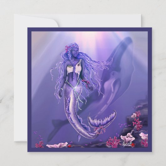 パープル海人魚 (正面)