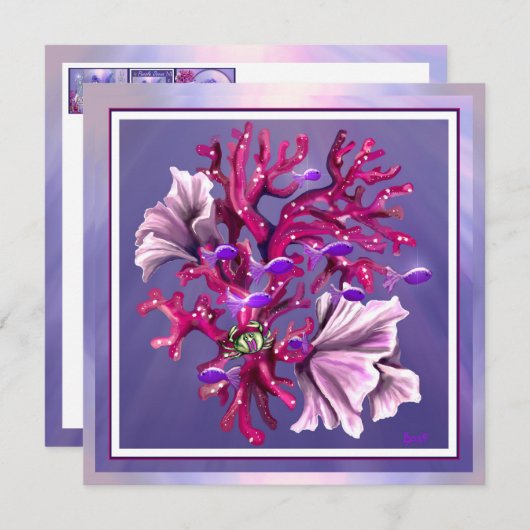 パープル海人魚 (正面/裏面)