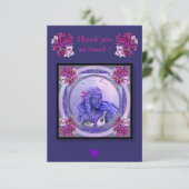 パープル海人魚 サンキューカード (スタンド正面)