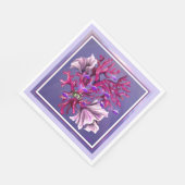 パープル海人魚 スタンダードランチョンナプキン (角)