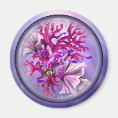 パープル海人魚 マグネット (正面)