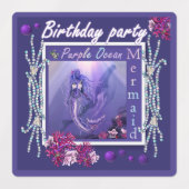 パープル海人魚 ラベル (デザイン1)