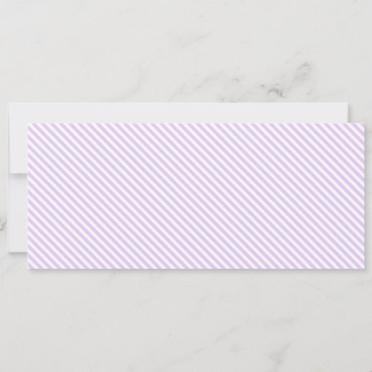 パープル淡い色のハッピーマザーズデイギフト券カード 招待状 (裏面)