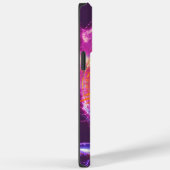 パープル白熱［赤熱］光を放つライト鮮やか銀河系携帯電話 Case-Mate iPhoneケース (裏面 / 右)