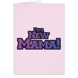 パープル私は新しいママTシャツとギフト