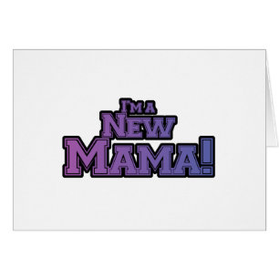 パープル私は新しいママTシャツとギフト