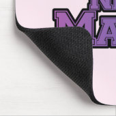 パープル私は新しいママTシャツとギフト マウスパッド (コーナー)