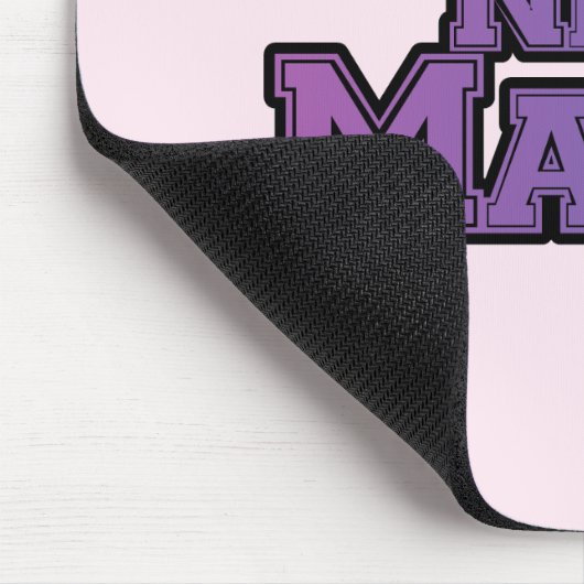 パープル私は新しいママTシャツとギフト マウスパッド (コーナー)