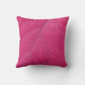 パープル秋リーフ クッション (裏面)