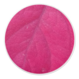 パープル秋リーフ セラミックノブ