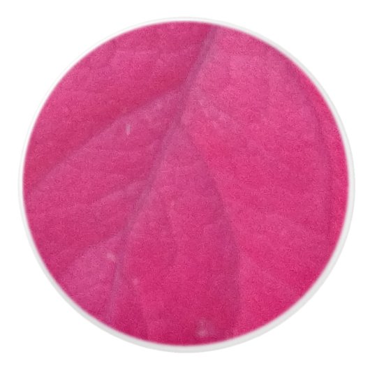 パープル秋リーフ セラミックノブ (正面)