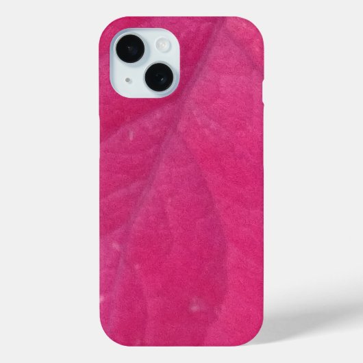 パープル秋リーフ Case-Mate iPhoneケース (裏面)