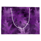パープル秋紅葉 ラージペーパーバッグ (裏面)