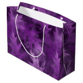パープル秋紅葉 ラージペーパーバッグ (裏面アングル)