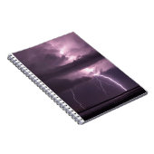 パープル稲妻 ノートブック (右側)