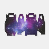 パープル空白の銀河系クラスター天空 フェイバーボックス (折り畳みなし)