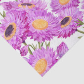 パープル紙デイジーフローラ開花 薄葉紙 (詳細)