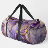 パープル素晴らしマーリーラージダッフルバッグ ダッフルバッグ (右コーナー)