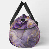 パープル素晴らしマーリーラージダッフルバッグ ダッフルバッグ (右)