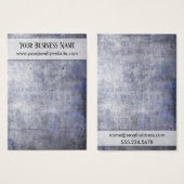 パープル素朴アグランジイヤリングホルダー表示カード (正面&裏面)