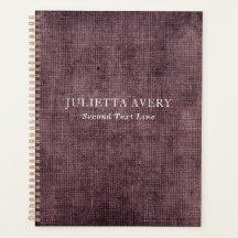 パープル素朴ワインリネンテクスチャビジネスデザイン