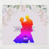 パープル結婚ズ ビールラベル (シングルラベル)