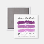 パープル結婚ズ マグネット (正面/裏面)