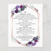パープル結婚フローラ式プログラム (裏面)