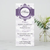 パープル結婚メニュー メニュー (スタンド正面)