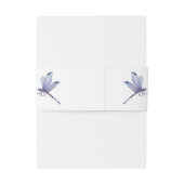 パープル結婚式招待状ベリーバンド 招待状ベリーバンド (裏面例)